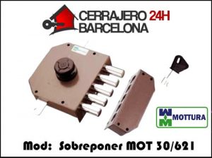 cerradura de sobreponer Mot 30/621