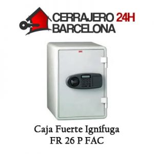 caja fuerte ignifuga FR 26 P FAC